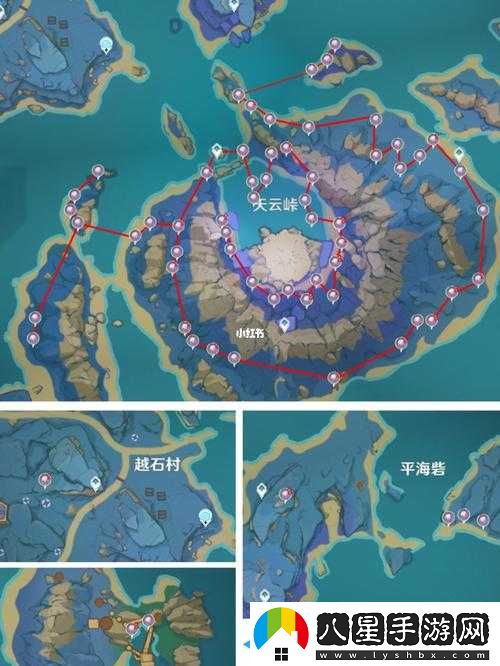 原神天云草實雷神突破素材采集路線