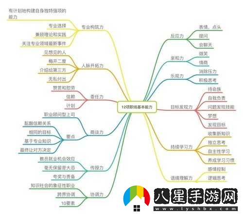 全球各職業(yè)能力的定位介紹