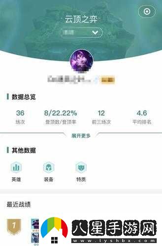 云頂之弈戰(zhàn)績查詢方法