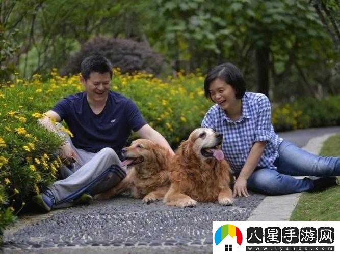 我的狗老公拉婆婆一起