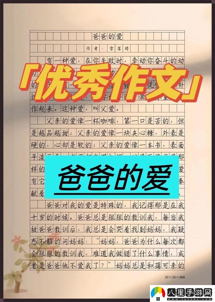 “600字‘藏在心底的父愛’