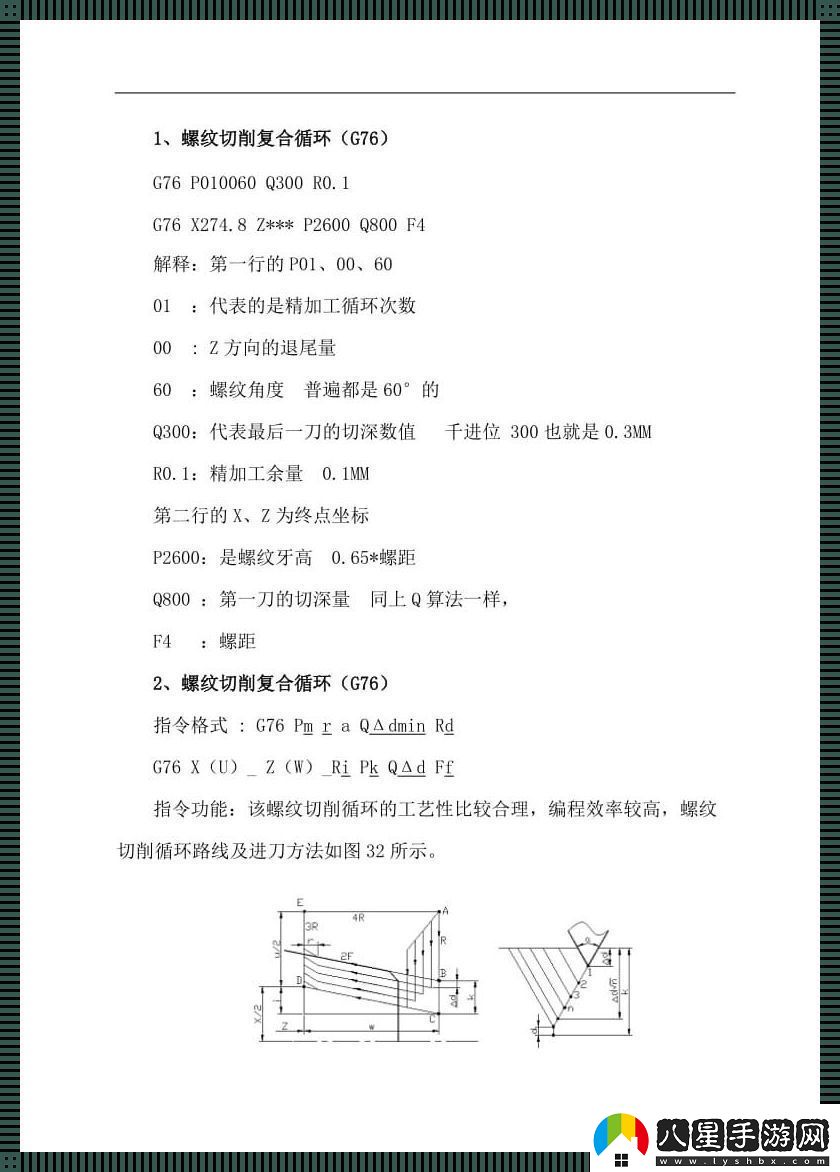 G86指令編程實例揭秘