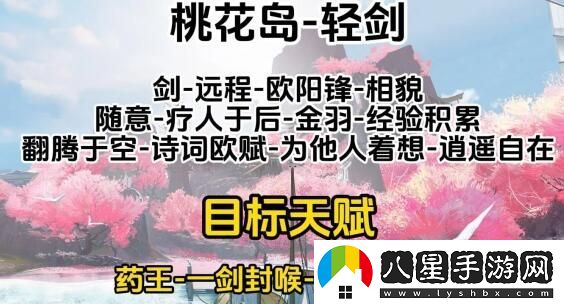 射雕手游全門派職業(yè)天賦選擇