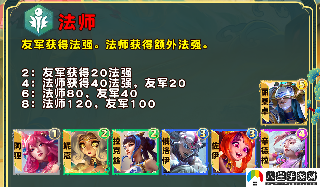 金鏟鏟之戰(zhàn)S11法師羈絆介紹