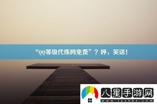 “QQ等級代練網免費”哼笑話！