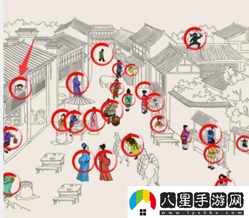 就我眼神好古城市集找出25個(gè)人通關(guān)攻略